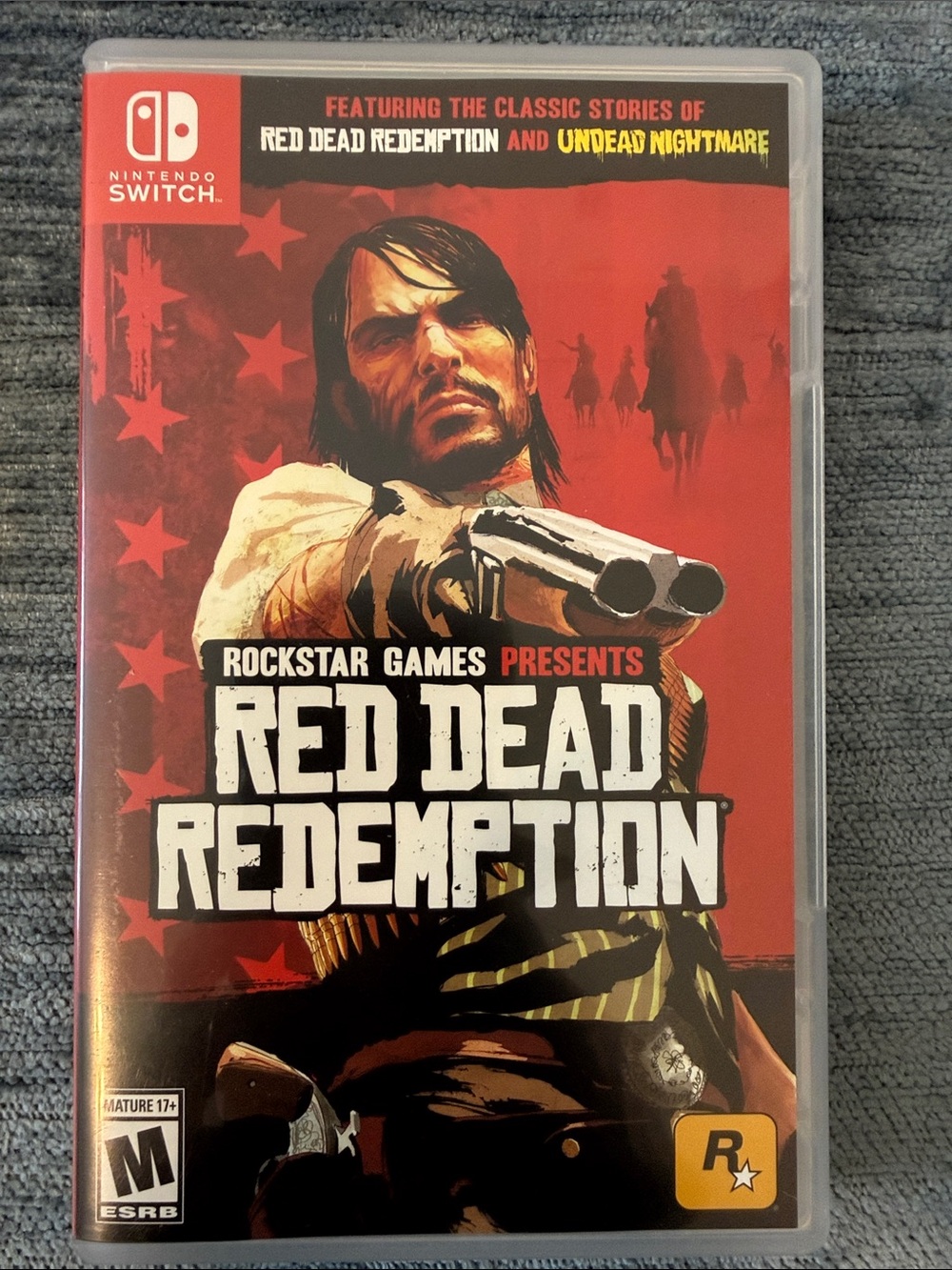 Nintendo Switch Red Cover - Red Dead Redemption (Red)